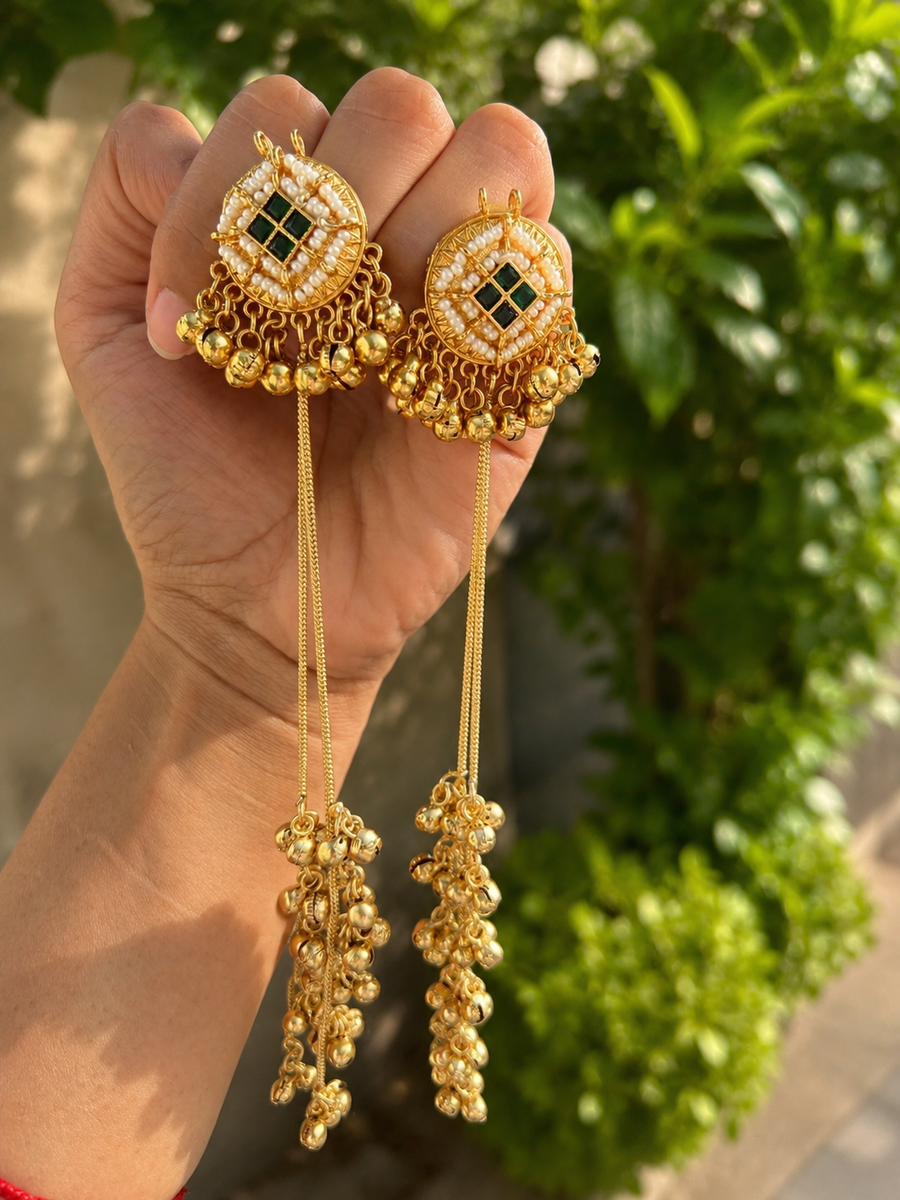 Ikshita Ghungroo Earrings