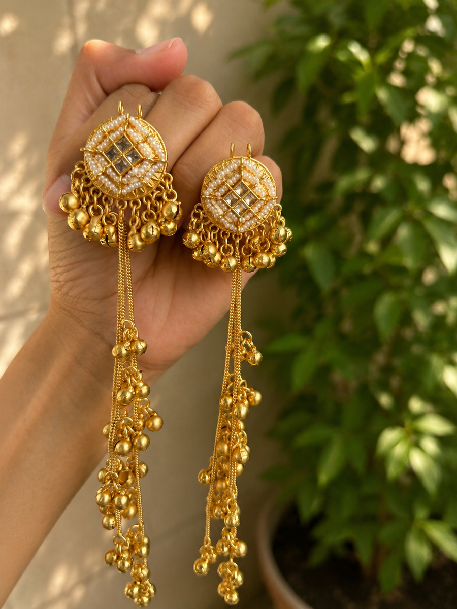 Ikshita Ghungroo Earrings
