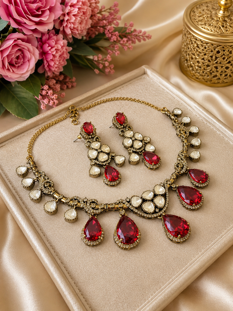 Ruhani Ruby Necklace
