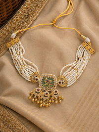 Maharani Pearl Choker Set
