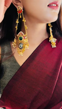 Nazakat Kashmiri Earrings
