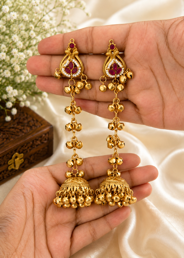 Tara Kashmiri Earrings