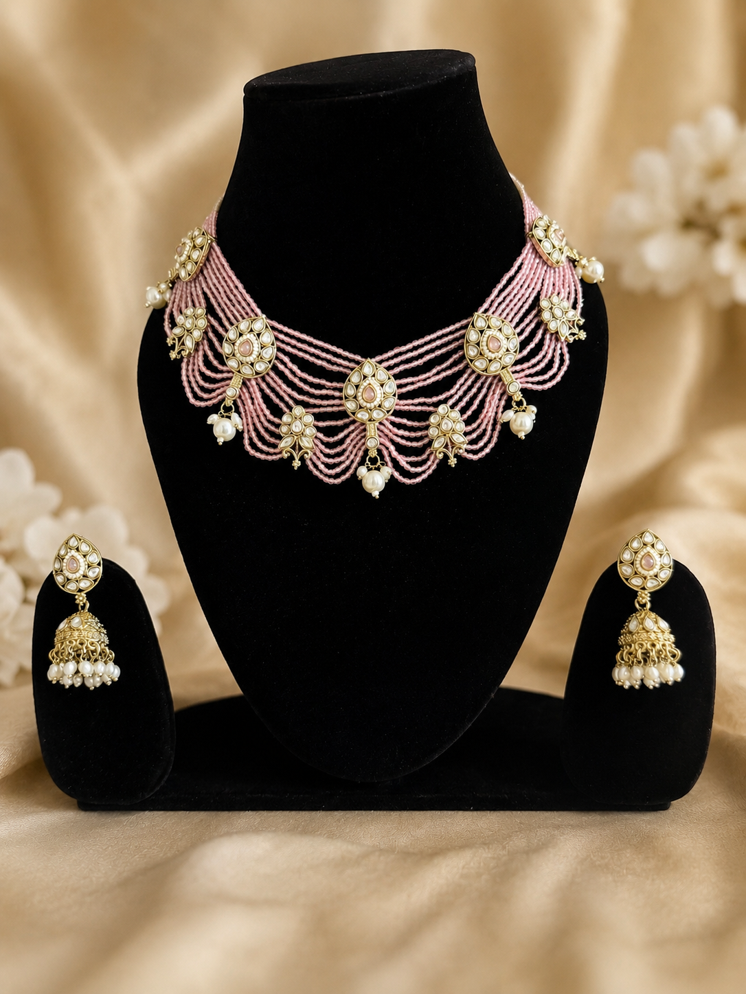 Noor-e-Blush Necklace