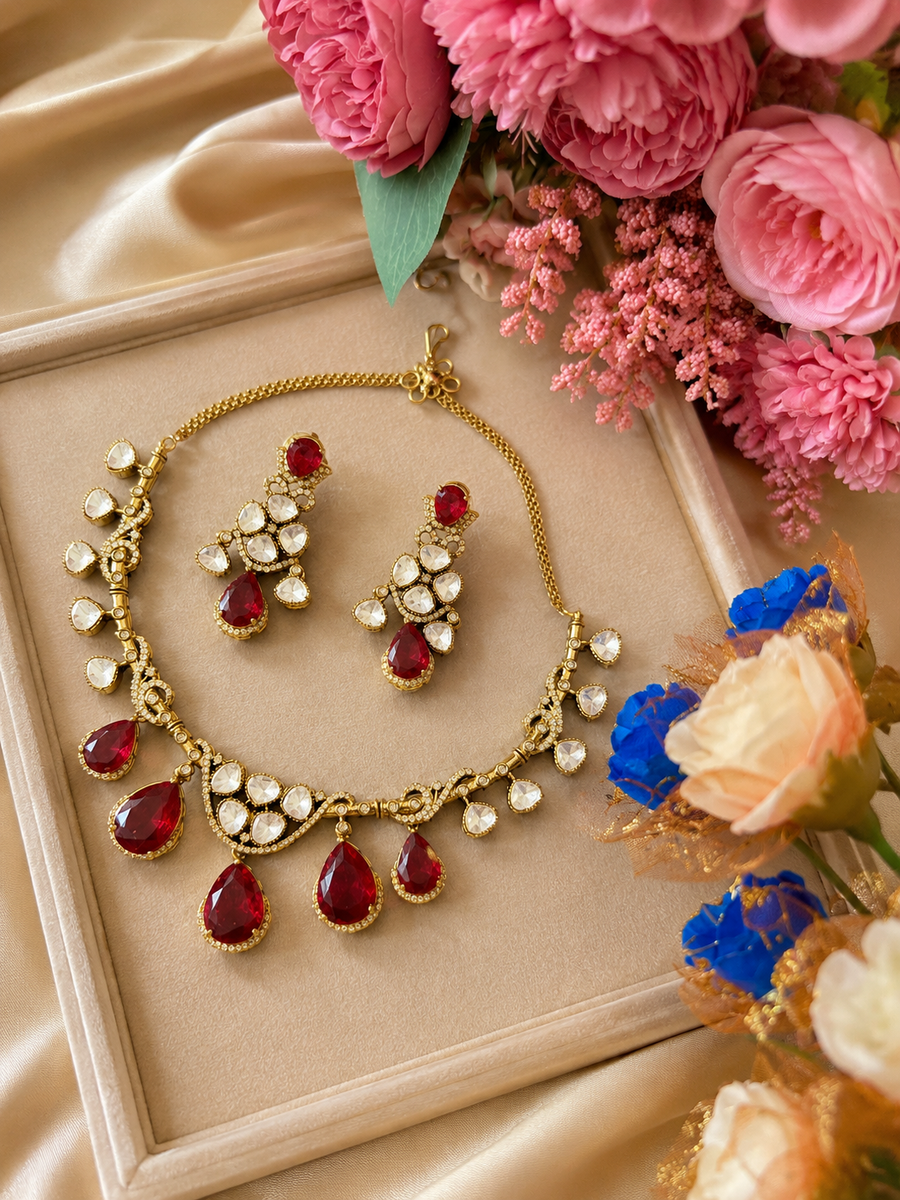 Ruhani Ruby Necklace