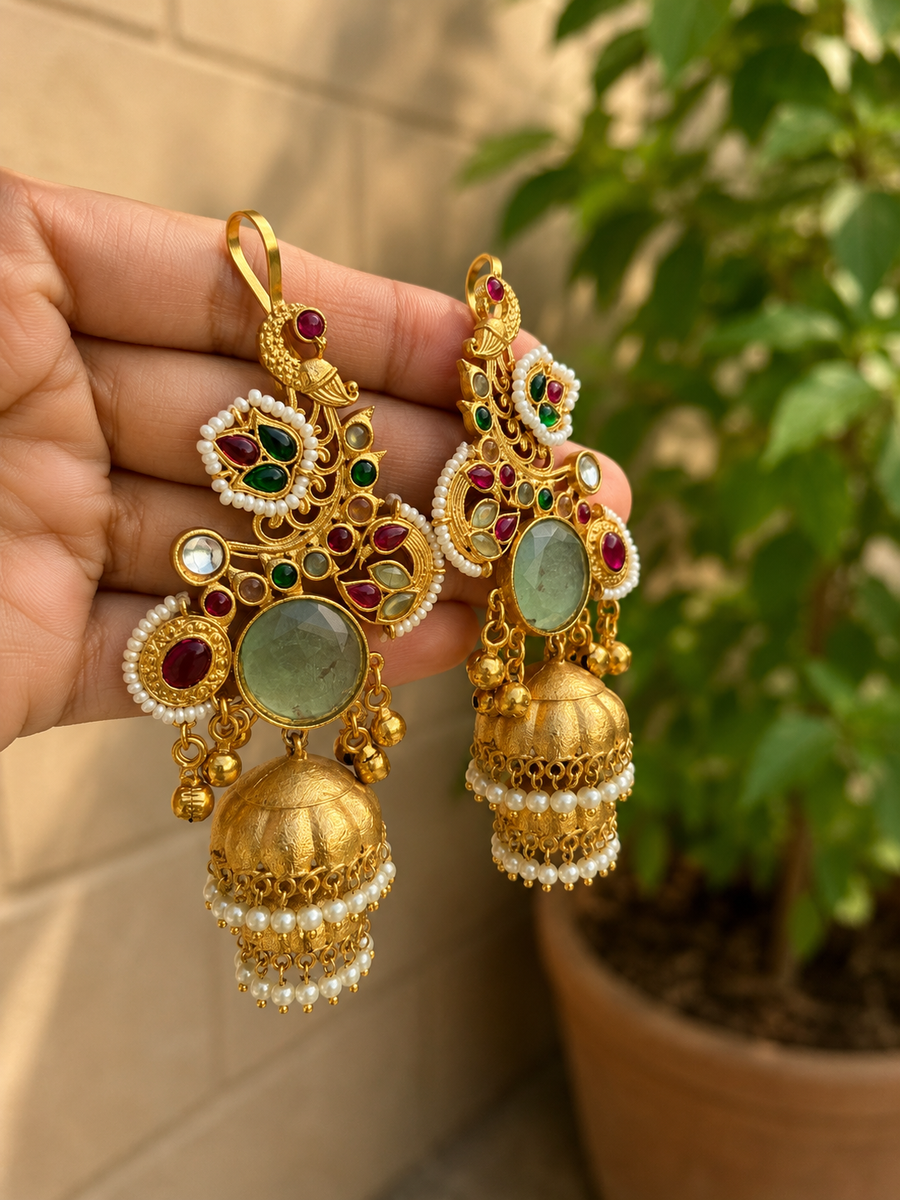 Mayuri Kaanphool Earrings