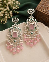 Gulnaar Pink Earrings