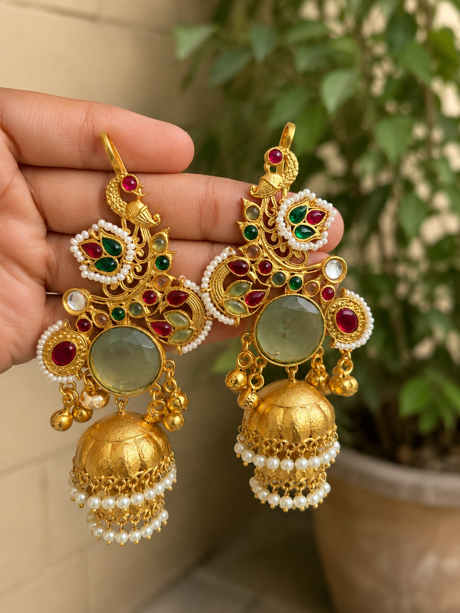 Mayuri Kaanphool Earrings