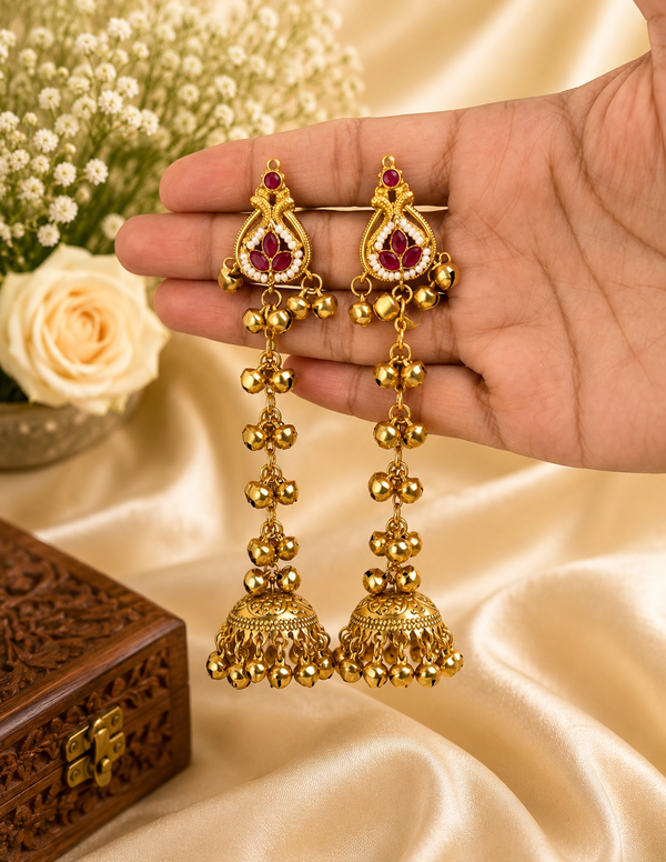 Tara Kashmiri Earrings