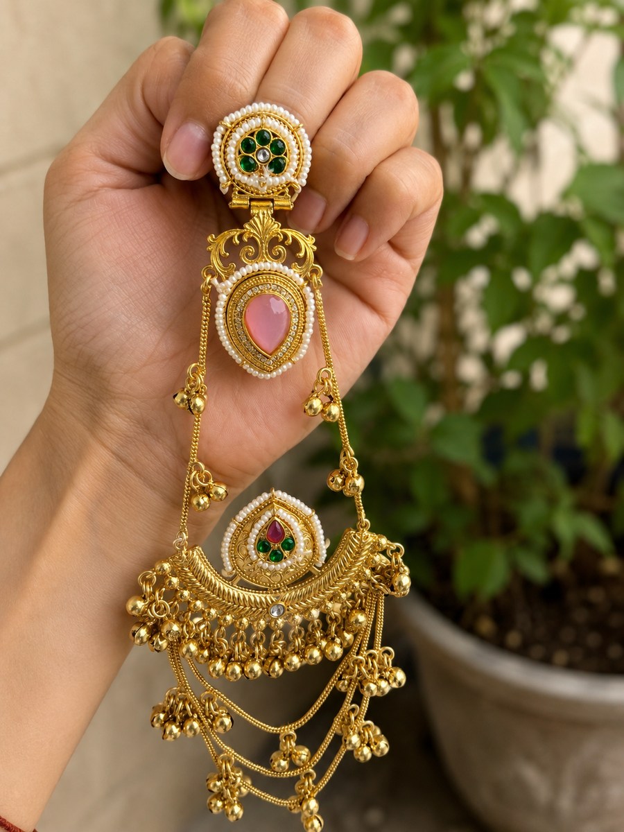 Noor-e-Mastani Kashmiri Earrings