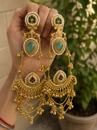 Noor-e-Mastani Kashmiri Earrings