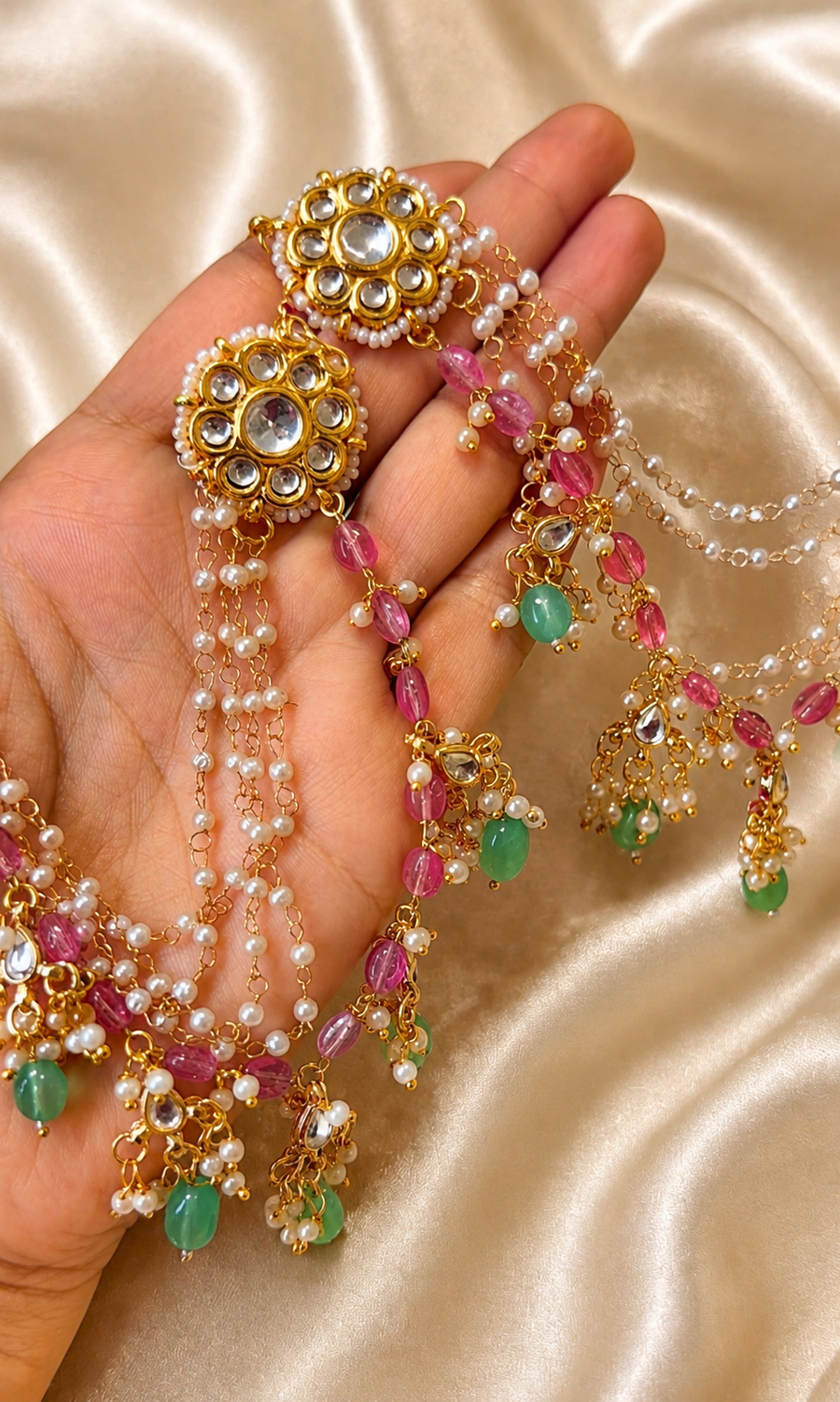 Ragini Studs With Earchain